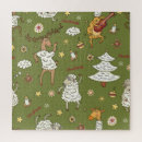 Search for vintage christmas puzzles Snow
