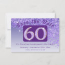 Search for 60th save the dates Glitter