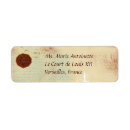 Search for parchment return address labels Script