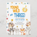 Search for 3rd birthday invitations Jungle
