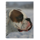 Search for boxer dog notebooks Headshot
