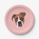 Search for boxer dog plates Party