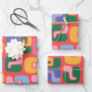 Search for bright red wrapping paper Colourful