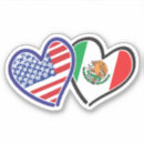 Search for mexican flag bumper stickers America