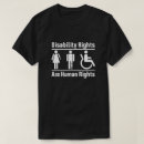 Search for disability rights tshirts Handicap