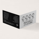 Search for clock business cards Financial