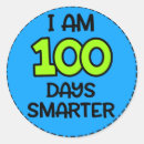 Search for 100 days smarter stickers School