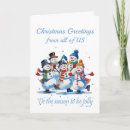 Search for from all of us christmas cards Snowmen