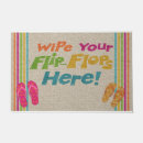 Search for flip flop doormats Funny