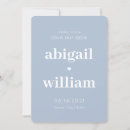 Search for non photo save the dates Modern minimalist