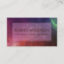 Search for outer space business cards New age