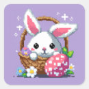 Search for easter basket stickers Bunny