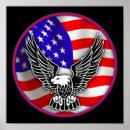 Search for american eagle flag posters Bald