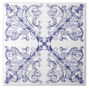 Search for seashell patterns tiles Blue