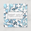 Search for metaphysical business cards Crystal