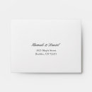 Search for rsvp return address weddings Handwriting