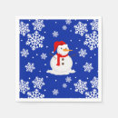 Search for snowman napkins Cute