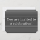 Search for slate grey invitations Charcoal