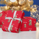 Search for christmas puppy wrapping paper Winter
