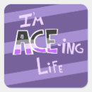 Search for aces stickers Asexual