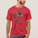 Search for red flower tshirts Botanical