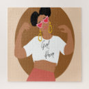 Search for female portraits puzzles Girl power