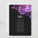 Search for black and purple wedding invitations Floral
