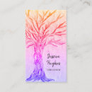 Search for life coach business cards Tree of life