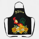 Search for farm house kitchen aprons Rooster