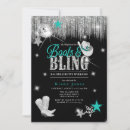 Search for bling invitations Boots and bling