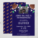 Search for american football birthday invitations Boy