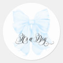 Search for baby shower with bows stickers Its a boy
