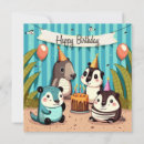 Search for cute panda birthday cards Blue