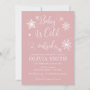 Search for snowflake baby girl shower invitations Snowflakes
