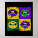 Search for the fat lady posters Mardi gras beads