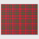 Search for red plaid wrapping paper Tartan