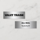Search for trash business cards Waste management