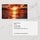 Search for prayer business cards Church