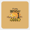 Search for dump truck birthday stickers Cute