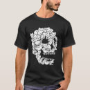 Search for skull cat tshirts Skeleton