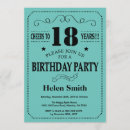 Search for eighteenth birthday invitations Cheers to 18 years