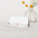 Search for wildflower place cards Bridal shower