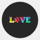 Search for autism puzzle piece stickers Heart