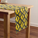 Search for gray yellow table runners Grey