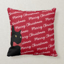 Search for black cat christmas cushions Kitty