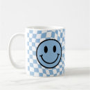 Search for fun smile mugs Blue