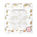 Search for rainbow notepads Girly