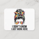 Search for funny quotes on business cards Work