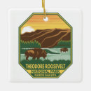 Search for bison christmas tree decorations Theodore roosevelt national park