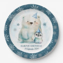 Search for polar bear plates Winter birthday